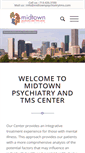 Mobile Screenshot of midtownpsychiatrytms.com